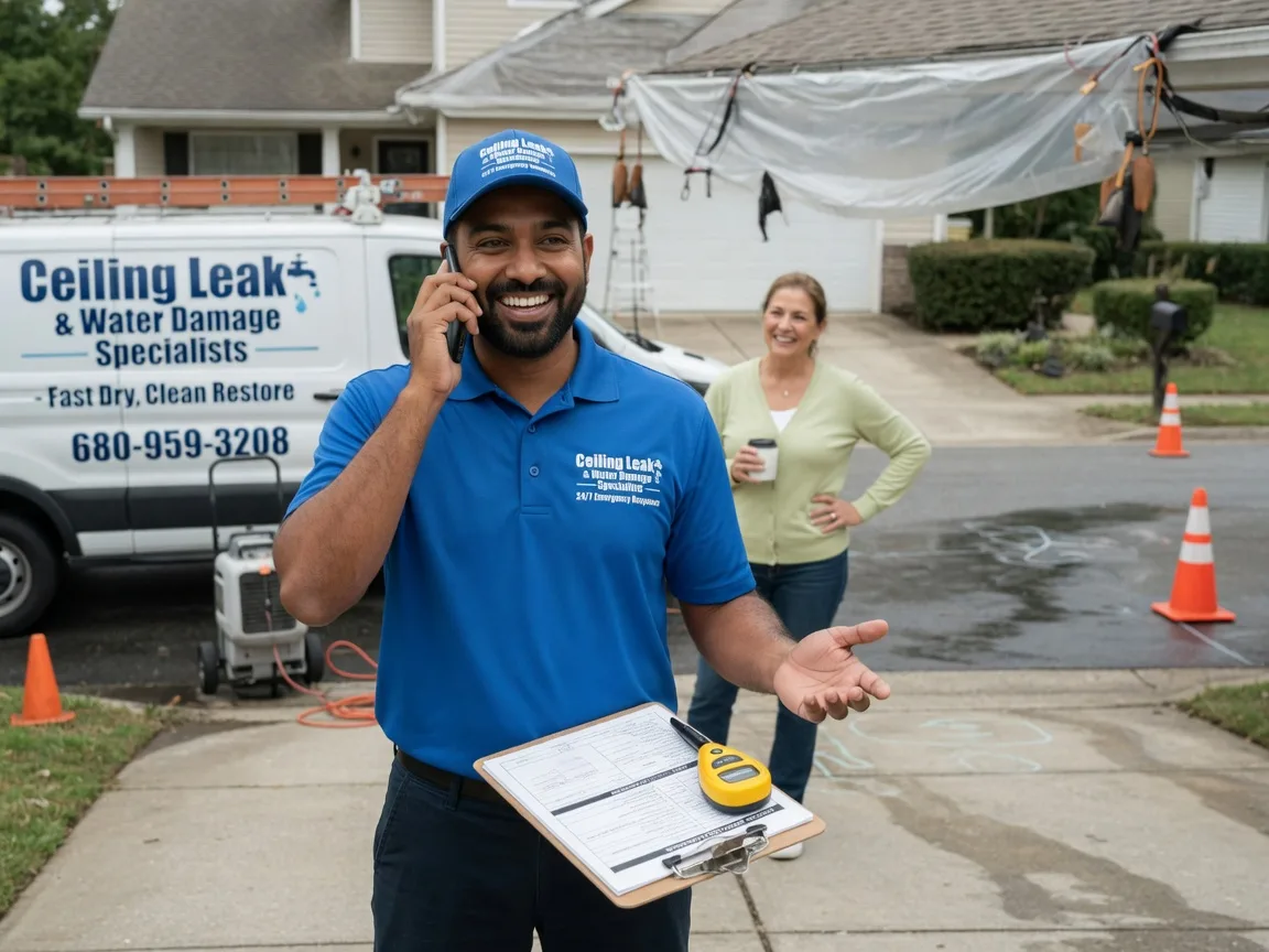 Ceiling Leak Cleanup Haddam, CT FAQs
